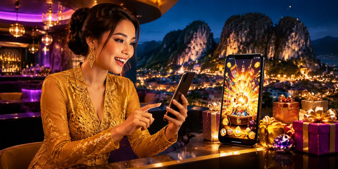 Pengalaman kasino mudah alih di Ipoh dengan tema kebaya
