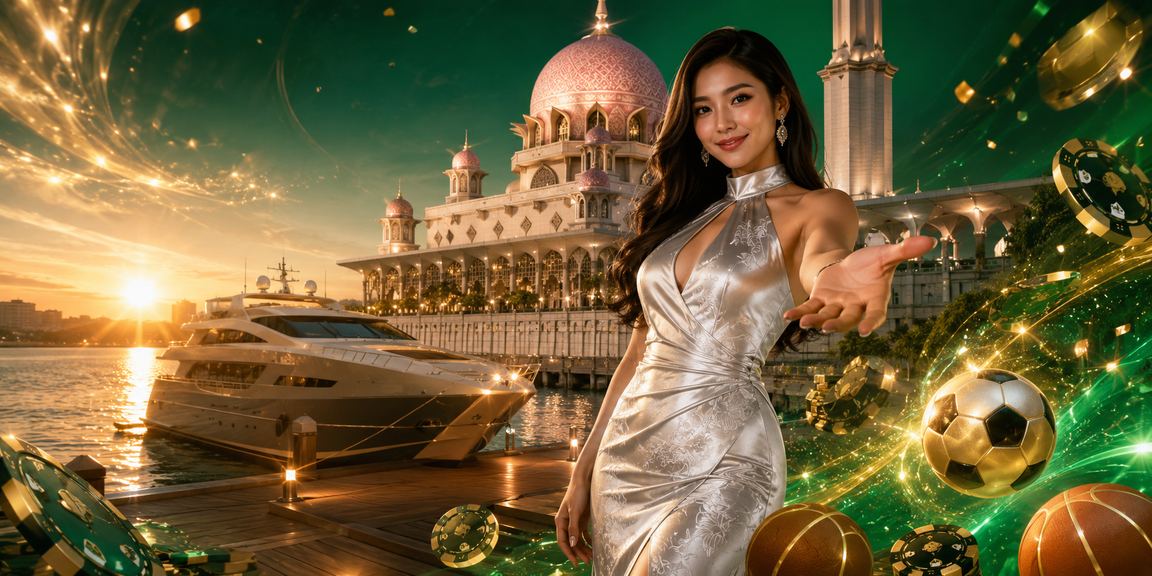 Platform 51chigua mudah alih dengan tema Putrajaya dan kriket